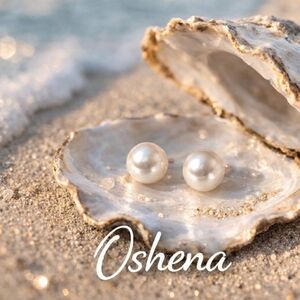 Oshena Pearl Stud Earrings